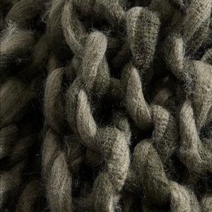 Pottery Barn Chunky Knit Throw